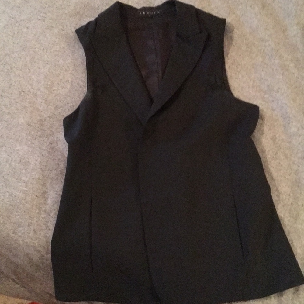Theory Black Women’s Dress Vest